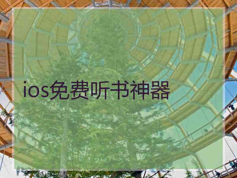 ios免费听书神器