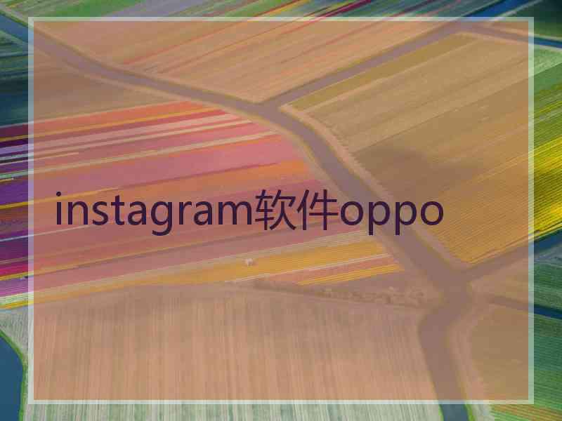 instagram软件oppo