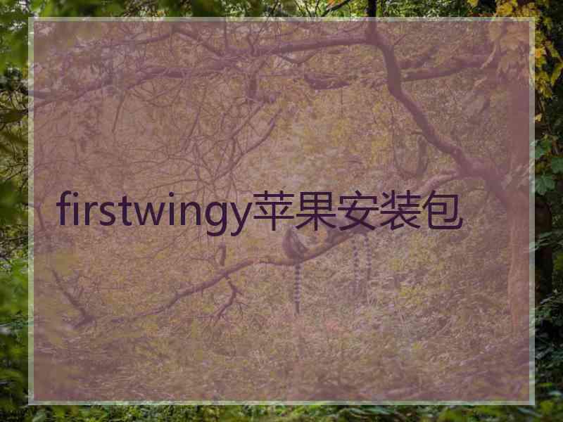 firstwingy苹果安装包