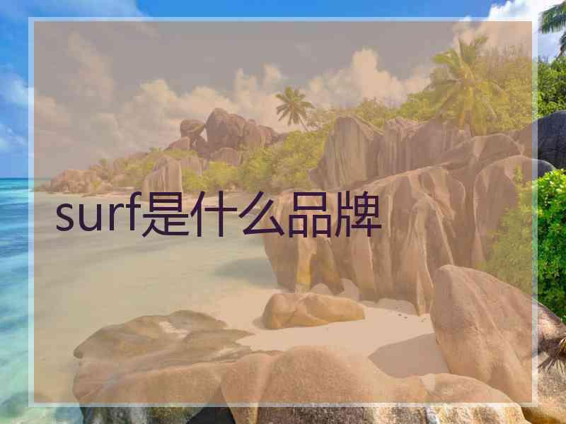 surf是什么品牌