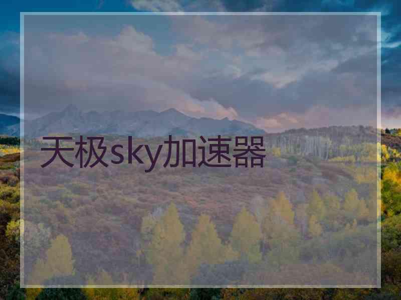 天极sky加速器