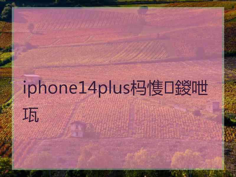 iphone14plus杩愯鍐呭瓨