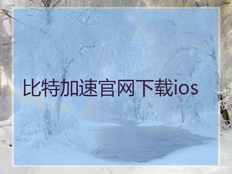 比特加速官网下载ios