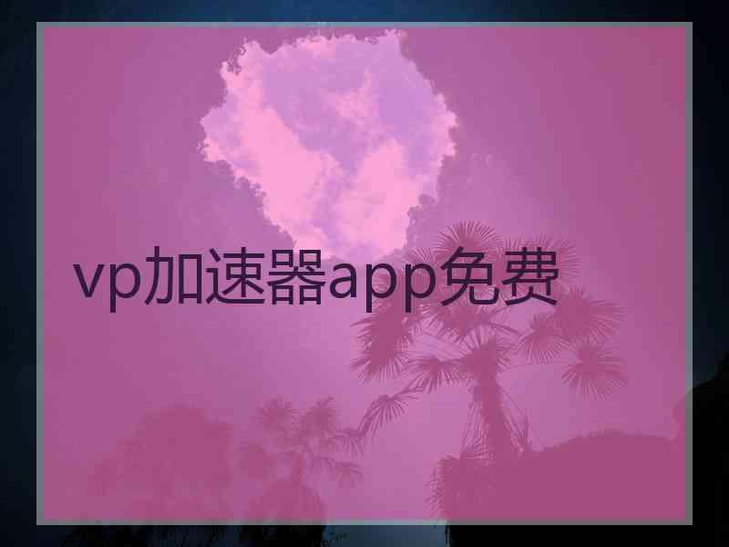 vp加速器app免费