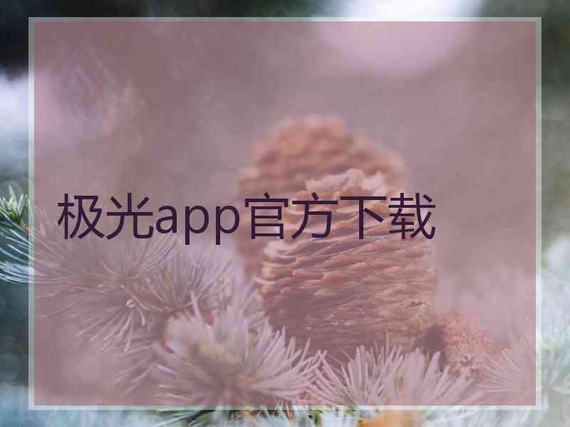 极光app官方下载