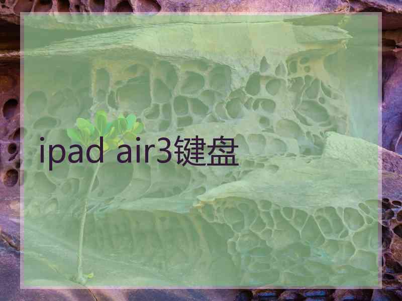 ipad air3键盘