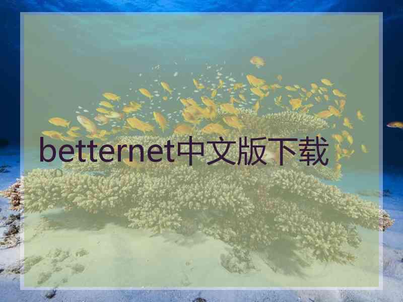 betternet中文版下载