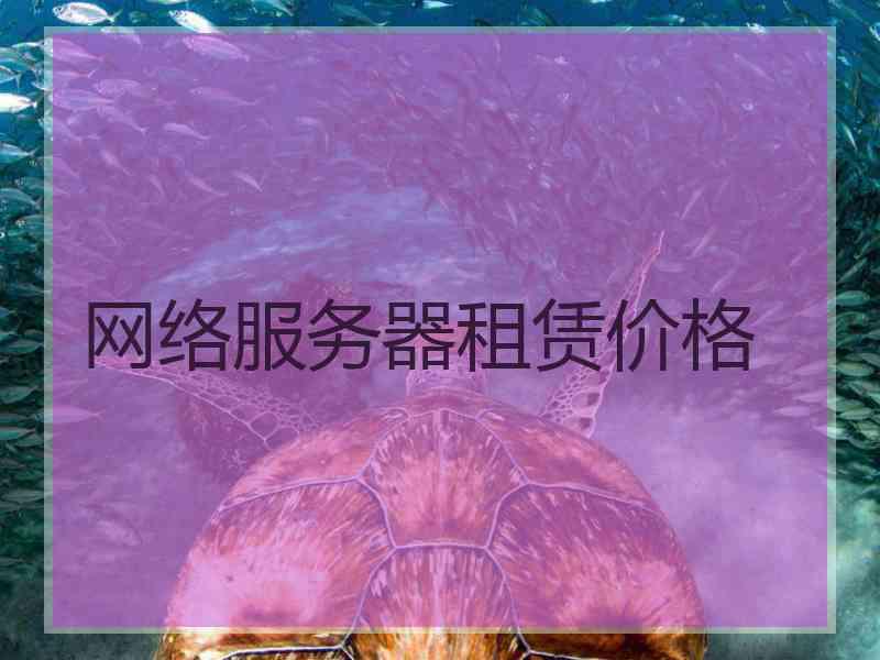 网络服务器租赁价格