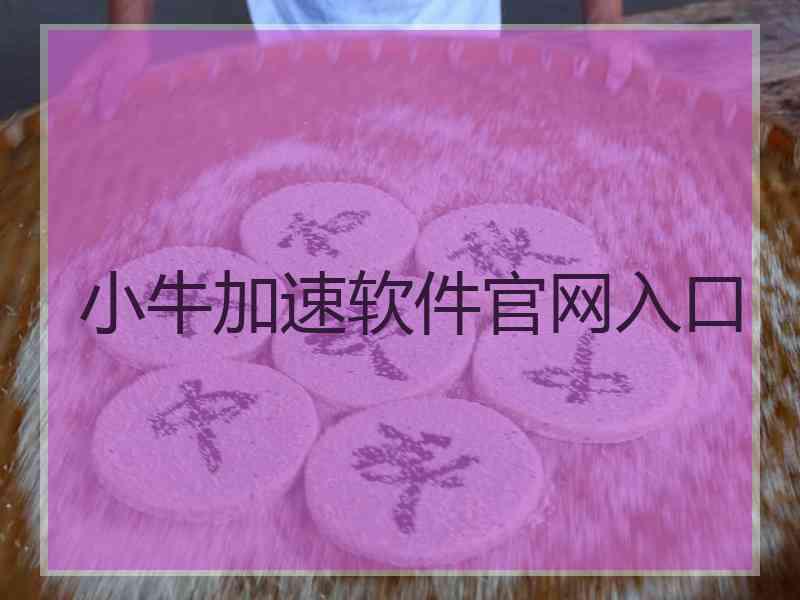 小牛加速软件官网入口