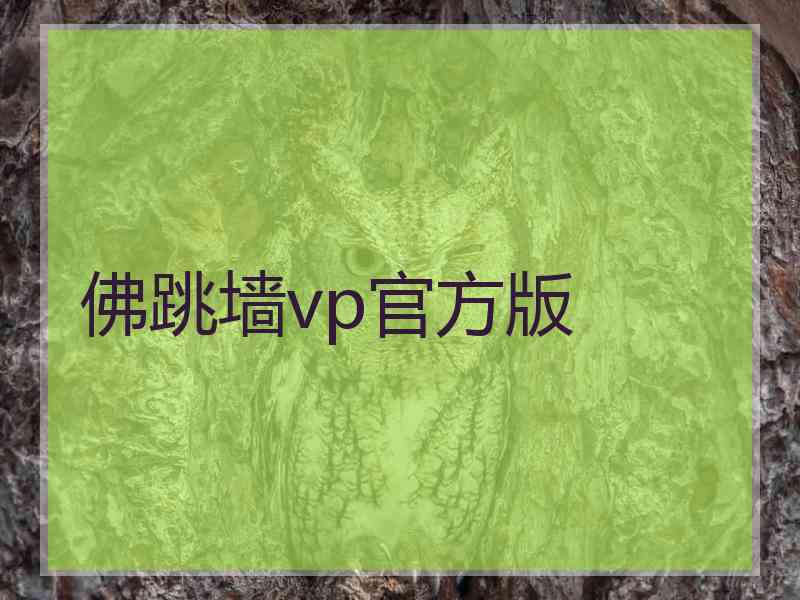 佛跳墙vp官方版