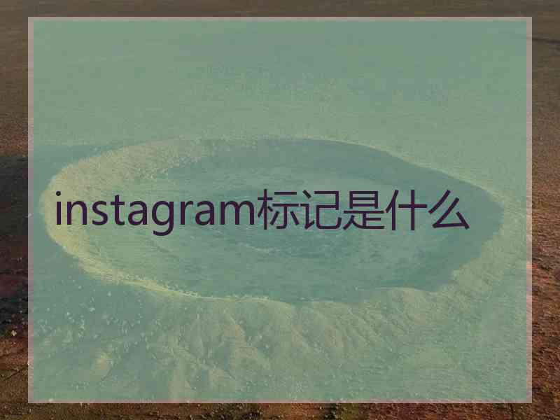 instagram标记是什么