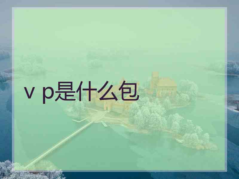 v p是什么包