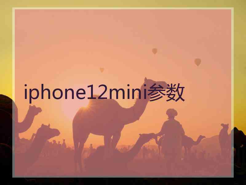 iphone12mini参数