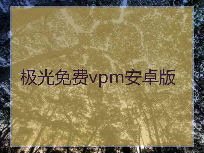 极光免费vpm安卓版