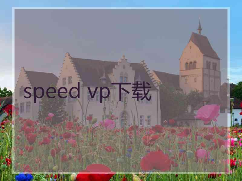 speed vp下载