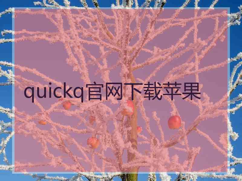 quickq官网下载苹果