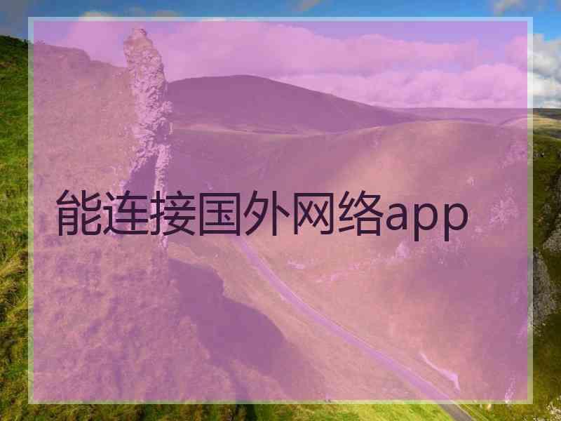 能连接国外网络app