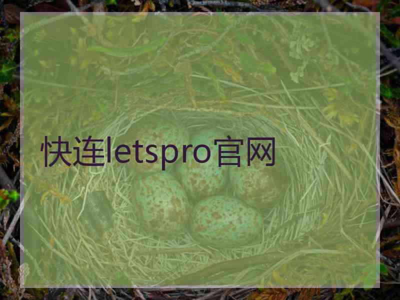 快连letspro官网